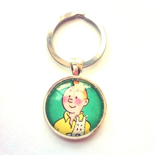 Superhero Comic Character Keyring