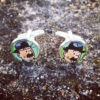 Tintin Upcycled Cufflinks