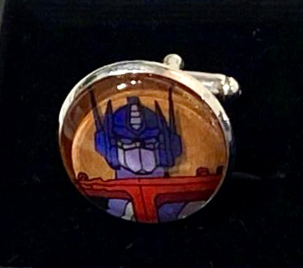 Transformers silver plated Cufflinks