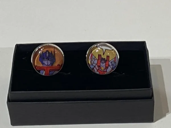 Transformers silver plated Cufflinks