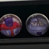 Transformers silver plated Cufflinks