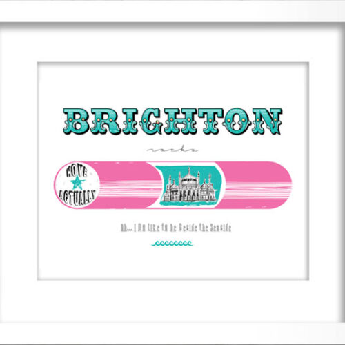 'Brighton Rocks' limited edition Print