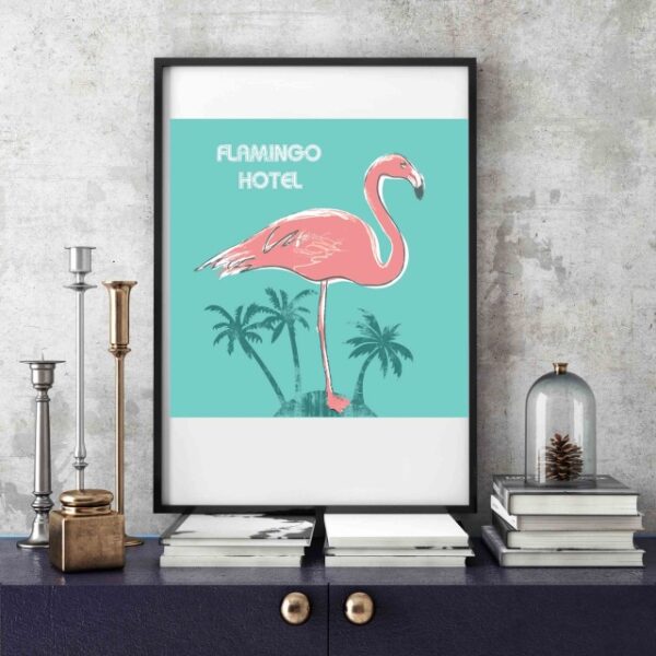 Flamingo Hotel print