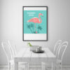 Flamingo Hotel print