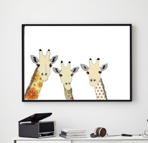 Glam Giraffes