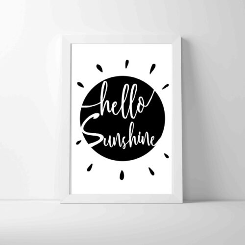 Hello Sunshine Print