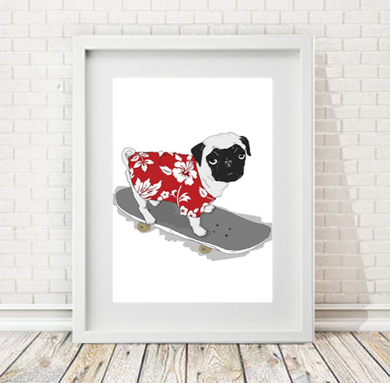 Pug print