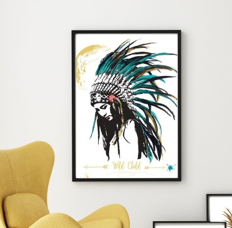 Wild Child Print